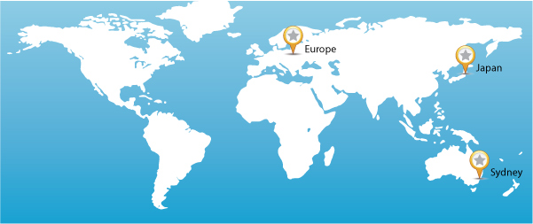 Northern Star export map